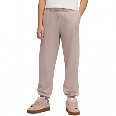 Spodnie dla dzieci Puma ESS Sweatpants CL FL beżowe 684898 89 152cm