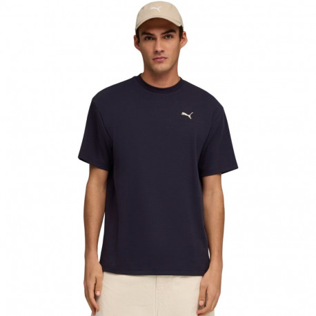 Puma meeste t-särk ESS Elevated Relaxed Tee 692018 16 S, tumesinine