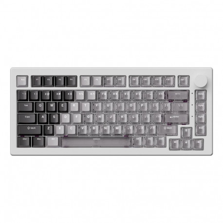 AKKO klaviatuur USB-C 5075 V3-HE 006-075-086-060-062, valge