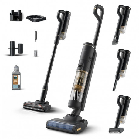 Vacuum CleanerPHILIPSXW7264/11Dry&wet3-in-1 stick vacuumBlackBaglessBattery 4.5 kgXW7264/11 XW7264/1