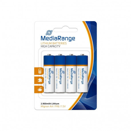 MEDIARANGE patareid MRBAT154 liitium mignon AA 1.5V/4PCS