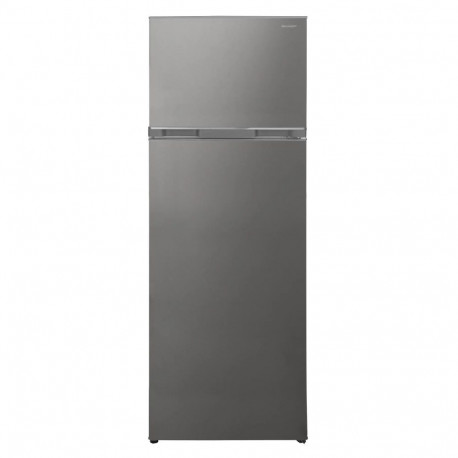 SHARP refrigerator with freezer  171l  145 cm  silver