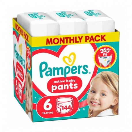 Pampers püksmähkmed suurus 6 13-19kg 144tk 80894756 (8006530315708)