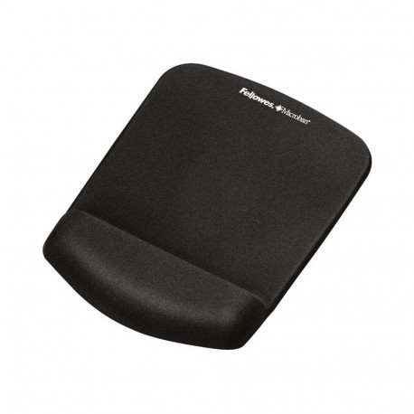 Fellowes PlushTouch - Mouse Pad with Wrist Cushion - Black (9252003)