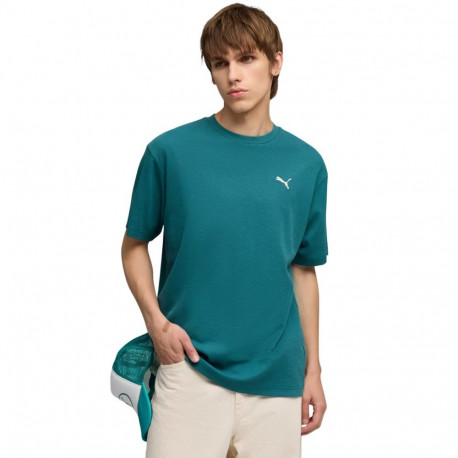 Puma meeste t-särk 692018 ESS Elevated Relaxed Tee 41 M, roheline
