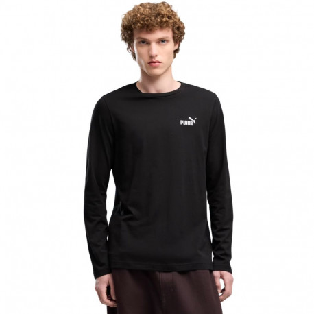 Koszulka męska Puma ESS No. 1 Logo Longsleeve Tee czarna 682546 01 2XL