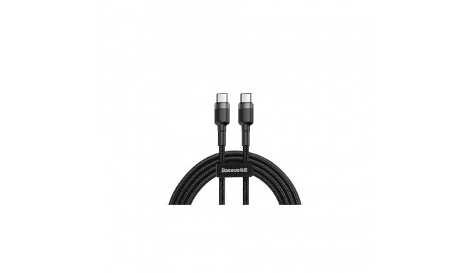 Baseus Cafule USB-kaabel USB C 2m, must, hall