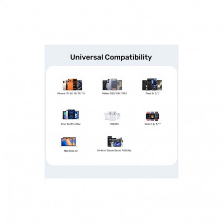 UNITEK P1129ABK01-EU mobile device charger Universal Black AC Fast charging Indoor