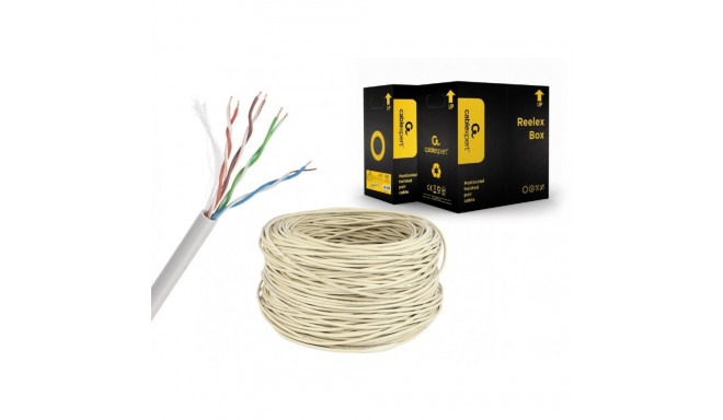 CAT5e UTP LAN cable, solid, 1000 ft AWG24 305m