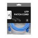 Patch cord Cat.6 UTP 3m blue