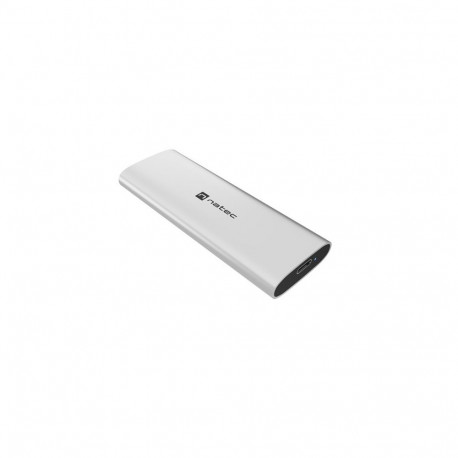 External SSD enclosure RHINO M.2 NVME USB-C 3.2 arctic silver