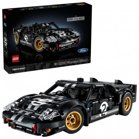 LEGO TECHNIC võidusõiduauto 42223 1966 Ford GT40 MKII