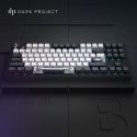 Dark Project mehaaniline klaviatuur ALU87B Bushido G3MS Moonstone lülitid USA QWERTY kodu- ja kontor