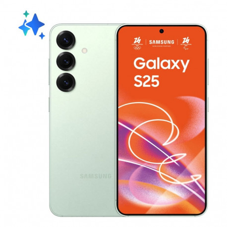 Samsung Galaxy S25 15.8 cm (6.2") Dual SIM Android 15 5G USB Type-C 12 GB 256 GB 4000 mAh Mint colou