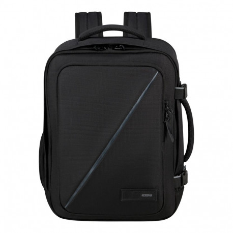 American Tourister Casual Ms backpack Casual backpack Black Recycled polyethylene terephthalate (rPE