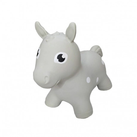 Gerardo's Toys Jumping Toy Horse Gray