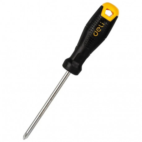 Phillipsi kruvikeeraja PH2x100mm Deli Tools EDL626100 (must)