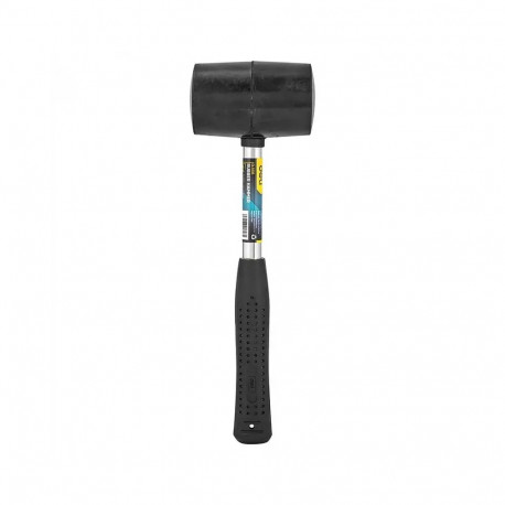 Rubber Hammer Deli Tools EDL5616, 0.5kg (black)