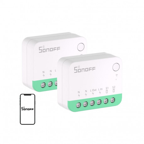 SONOFF MINIR4M (Extreme) Matter Switch, 2-Pack