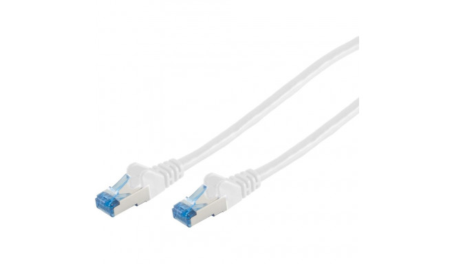 Patchkabel CAT6a RJ45 S/FTP 2m white