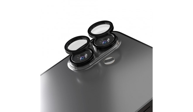Etteri camera lens protector for iPhone 17 black