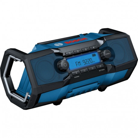 HEAVY DUTY raadio GPB18V-3C professionaalne UKW Bluetooth ilma akuta ja laadijata, sinine/must