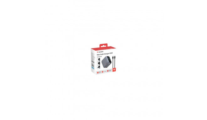 Verbatim Mini GaN Charger 65W with Display