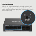 Mercusys MS106LP 6xFE desktop switch 4xPoE+