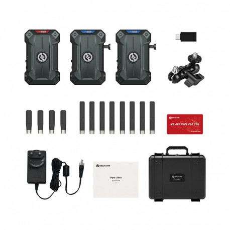Hollyland Pyro Ultra 1TX & 2RX Wireless Video Transmission System