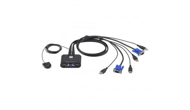 "DATA KVM ATEN CS22U KVM-Switch 2xKVM/4xUSB/2xVGA"