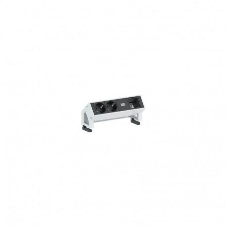 Bachmann pistikuriba Desk2 2x pesa (CEE7) koos toitekaabliga GST18