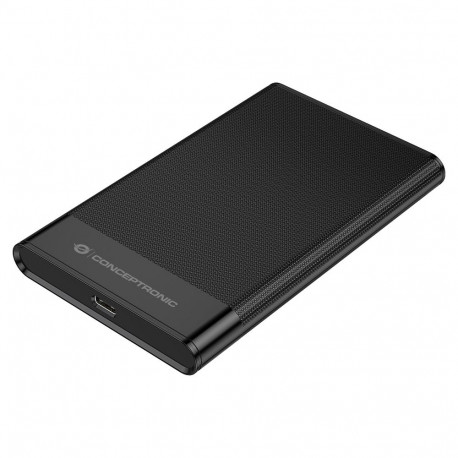 CONCEPTRONIC kõvaketta korpus 2,5" SATA HDD/SSD USB-A/C 6Gbs, must