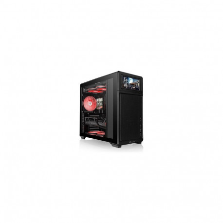 Thermaltake miditornikorpus TR300 TG karastatud klaasiga, must