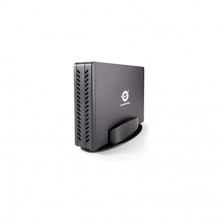 "3,5"" CONCEPTRONIC HDD Gehäuse 3.5""SATA HDD/SSD USB-A2.0 480Mbs sw"