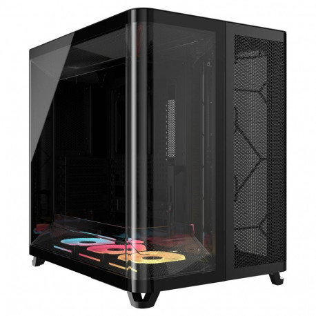 Corsair midi ATX mängukorpus Air 5400 LX-R RGB iCUE LINK, must