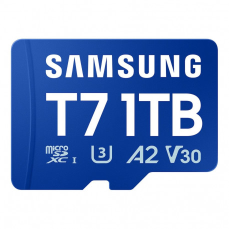 "CARD SAMSUNG T7 microSD Speicherkarte 1TB fr Smartphones Tablets und Handheld-Konsolen bis zu 170MB