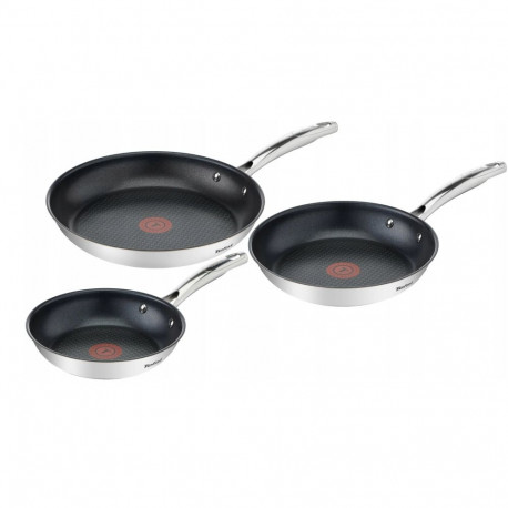 TEFAL praepannide komplekt Duetto+ 3-osaline 20/24/28cm induktsioonile sobiv fikseeritud käepidemete