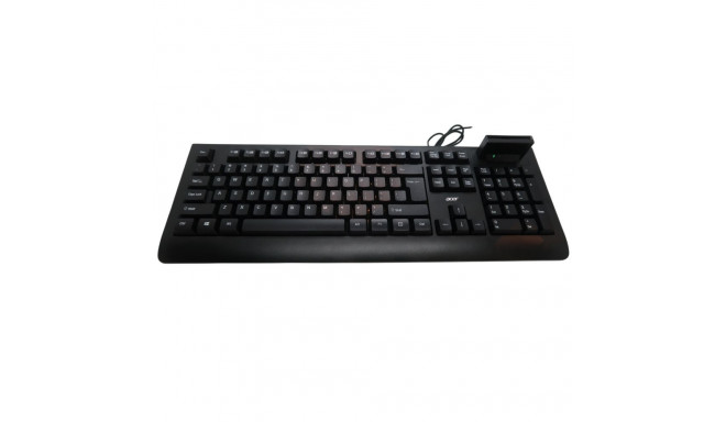 Acer AKW320 | Keyboard | Wired | US | Smart Card Reader | Black | Retil pack