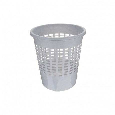 PAPER BASKET CURVER 11L GRAY