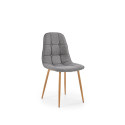 CHAIR DINING GREY 45X56X87