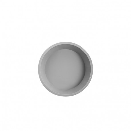 PAN ROUND SILICON 24X24X5.5CM GREY