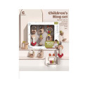 6PCS BABY RATTLE TEETHER SET