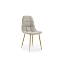 CHAIR DINING BEIGE 45X56X87