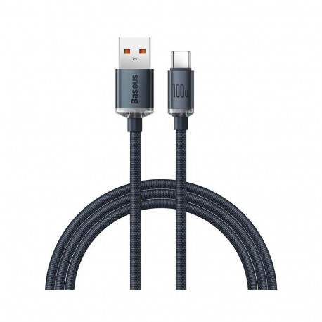 Baseus - Baseus CAJY000401 Crystal Shine Series Data Cable USB - USB-C 100W 1,2m Black