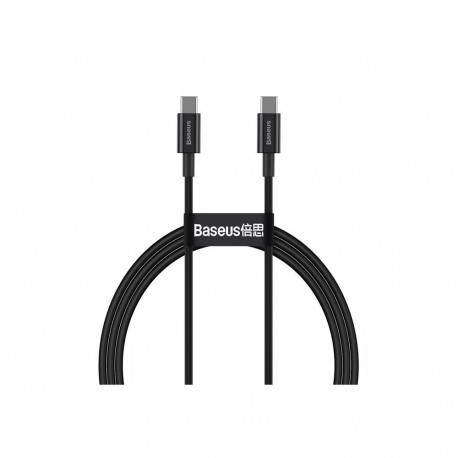 Baseus - Baseus CATYS-C01 Superior Fast Charging Data Cable USB-C - USB-C 100W 2m Black