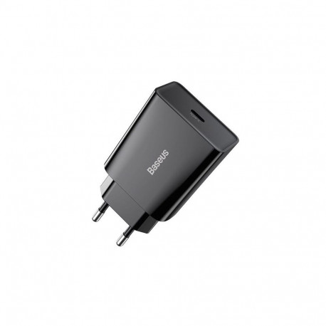 Baseus - Baseus CCFS-SN01 Speed Mini Charger USB-C 20W Black