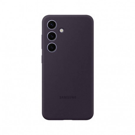 Samsung - EF-PS921TEE Samsung Silicone Cover for Galaxy S24 Dark Violet (Damage Package)