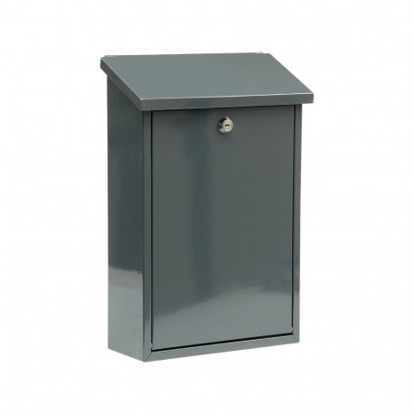 Vorel Letterbox GRF 78571, 400x250x100mm, 0.6mm, 230mm, graphite, galvanized, key lock, 2 keys