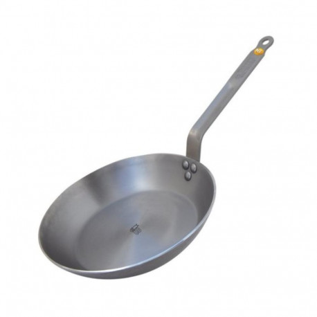 Cookware - De Buyer Iron Induction Frying Pan Mineral B 20cm Silver