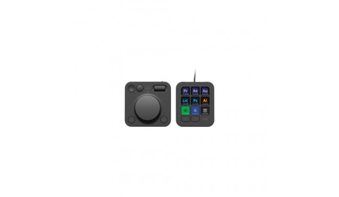 Logitech - MX Creative Console - Graphite